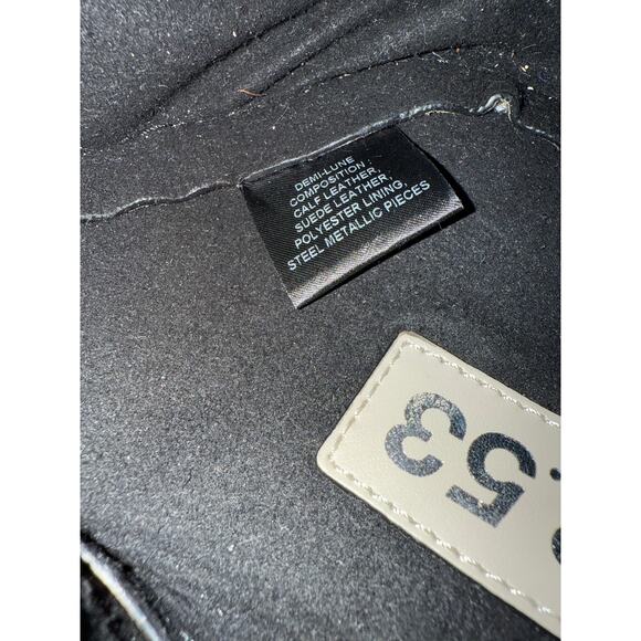 10.03.53 crossbody half moon cream colored bag - Picture 7 of 7